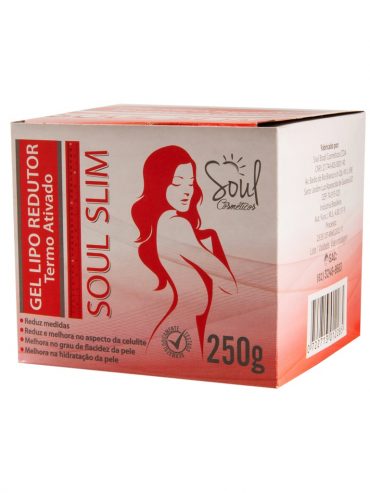 Gel Lipo Redutor - Soul Slim - 250g-caixa